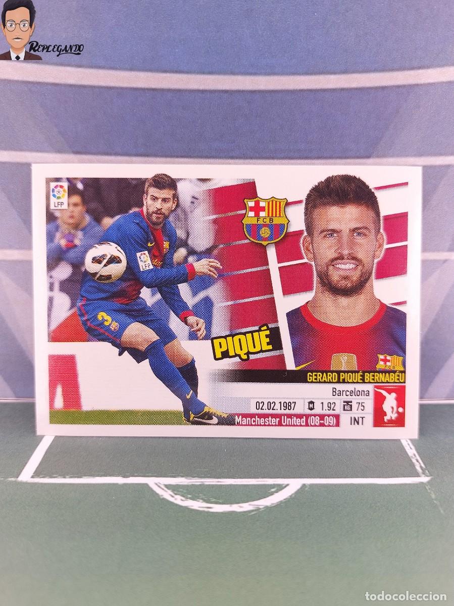 Fu&szlig;ball-Sticker: PIQU&Eacute; N&ordm; 6 (F.C. BARCELONA) LIGA ESTE 2013 2014 PANINI CROMO 13 14 STICKER BBVA LFP (SIN PEGAR)