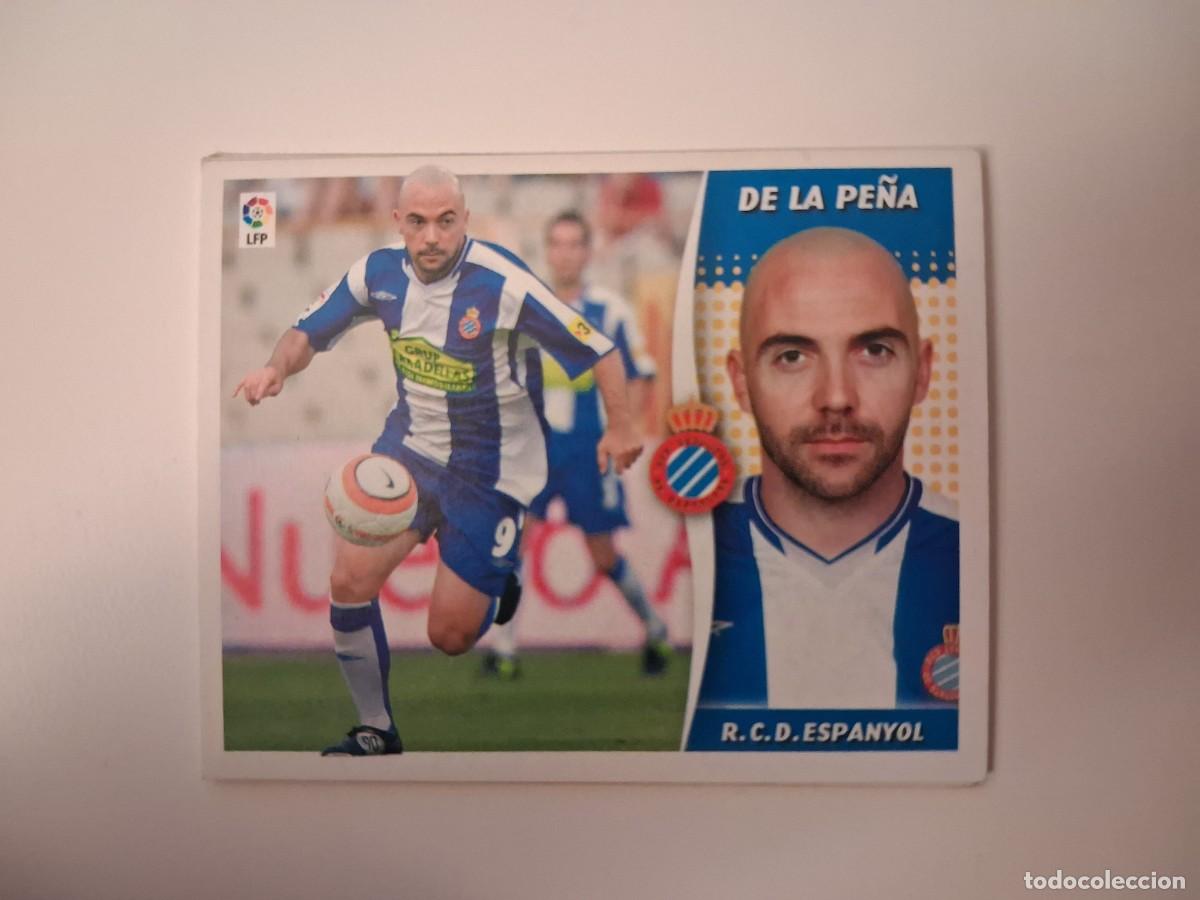 Fu&szlig;ball-Sticker: Ediciones Este Liga 2006 2007 06 07 Sin Pegar Nunca Pegado RCD Espanyol De la Pe&ntilde;a