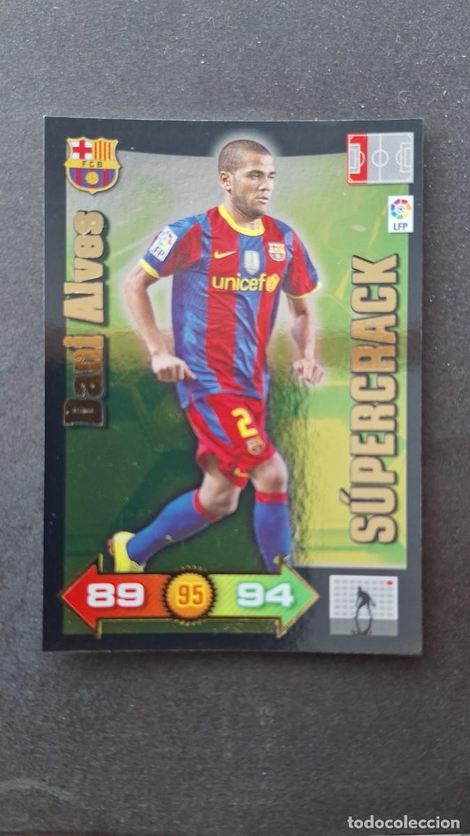 Figurine di Calcio: L1 DANI ALVES F. C. BARCELONA SUPERCARCK ADRENALYN XL LIGA 2010 2011 10 11 PANINI