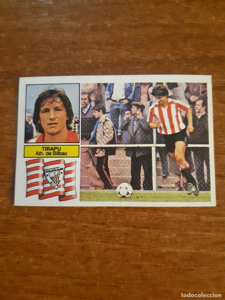 Cromos de Futebol: Tirapu (Athletic Bilbao) Liga 82-83 ESTE. Nunca pegado, sin pegar