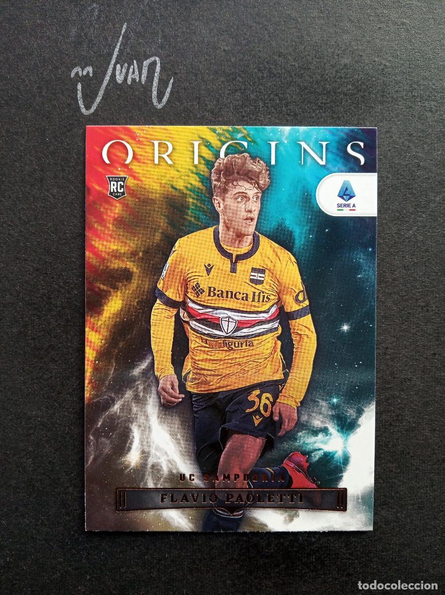 Fu&szlig;ball-Sticker: N&ordm; 93 ROOKIE PAOLETTI SAMPDORIA ⚽ PANINI &reg; CHRONICLES ORIGINS SERIE A ITALIA 2022 2023 22 23 NUEVO