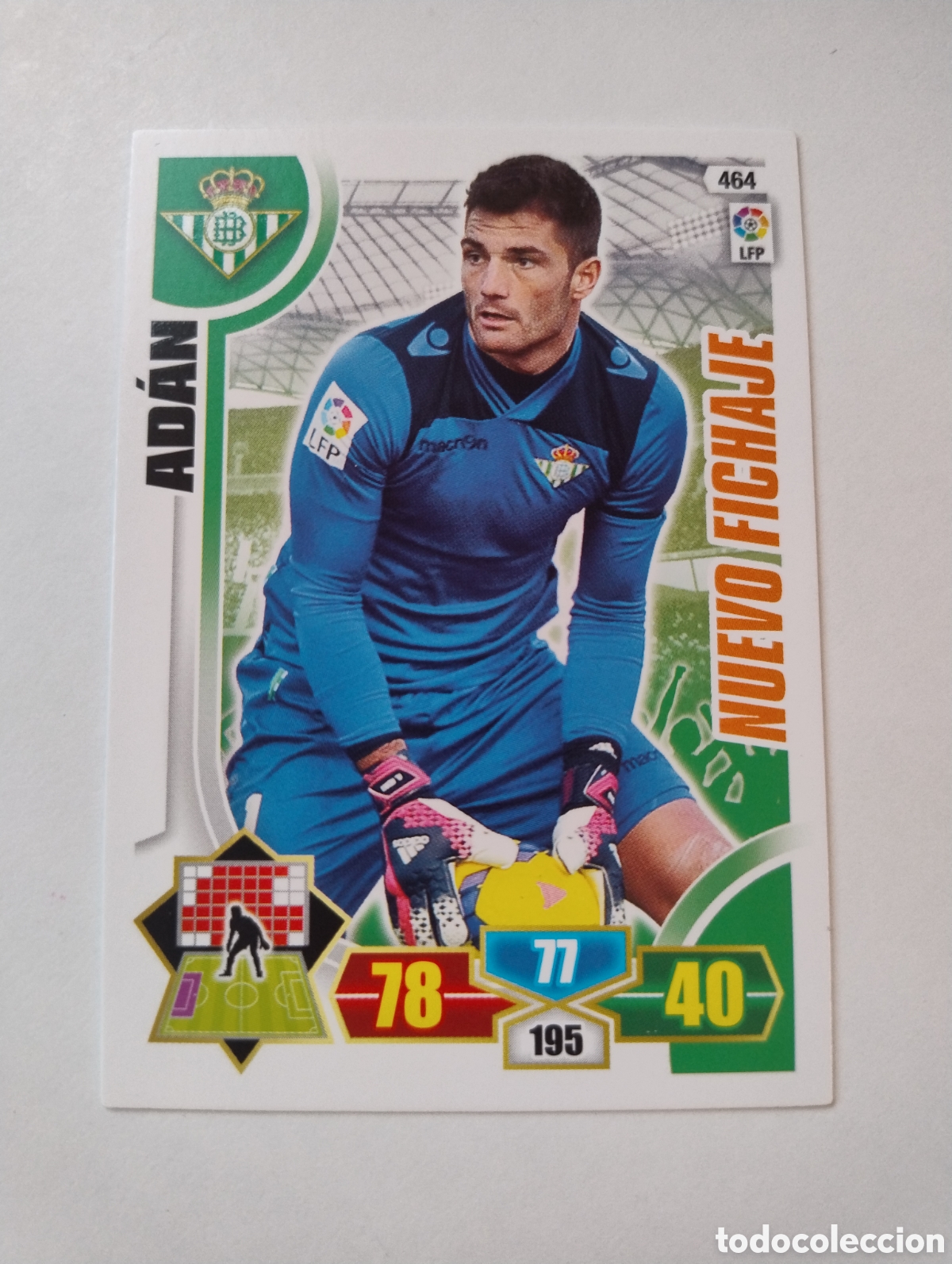 Cromos de F&uacute;tbol: 464 - Ad&aacute;n - Betis - Adrenalyn XL Liga 2013 - 2014 Nuevo Fichaje