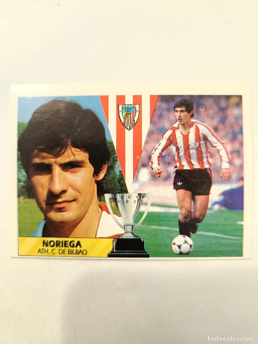Cromos de F&uacute;tbol: NORIEGA (BAJA) ATHLETIC DE BILBAO LIGA 87/88 ESTE