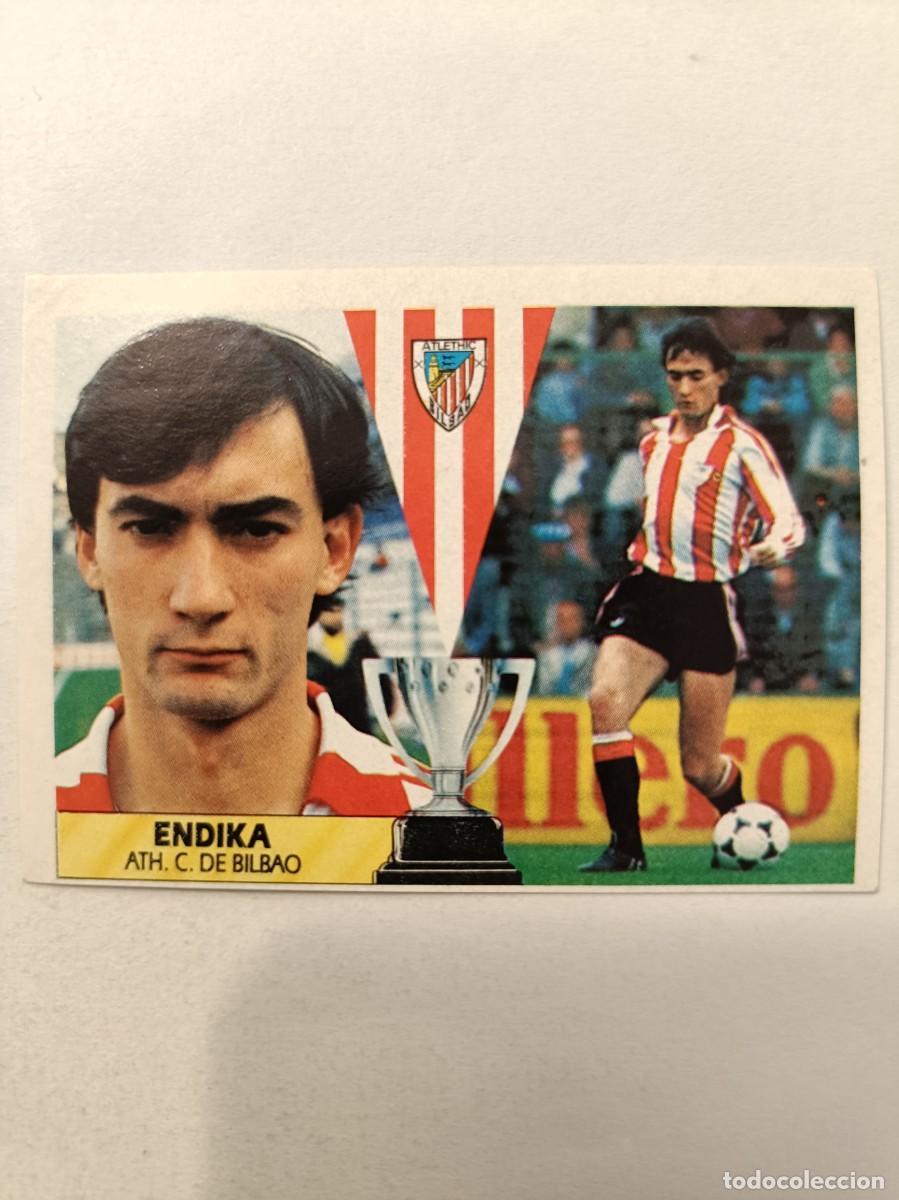 Fu&szlig;ball-Sticker: ENDIKA (BAJA) ATHLETIC DE BILBAO LIGA 87/88 ESTE