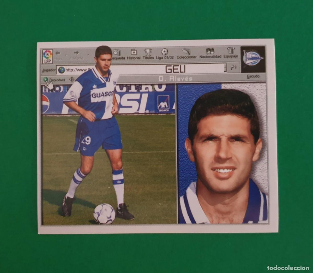 Figurine di Calcio: GELI - ALAV&Eacute;S - EDICIONES ESTE 2001-02 - 01/02