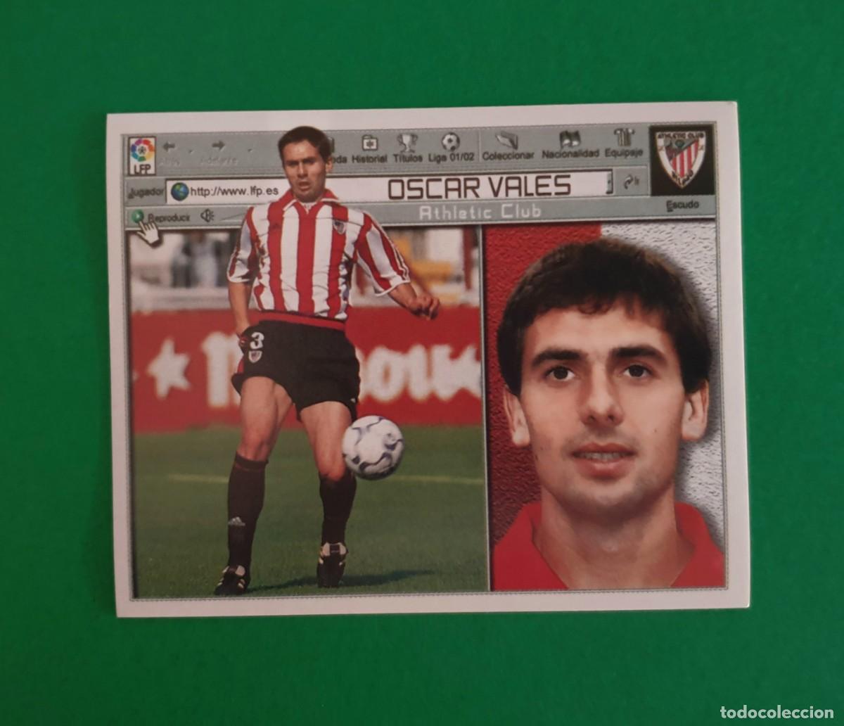 Figurine di Calcio: &Oacute;SCAR VALES - ATHLETIC BILBAO - EDICIONES ESTE 2001-02 - 01/02