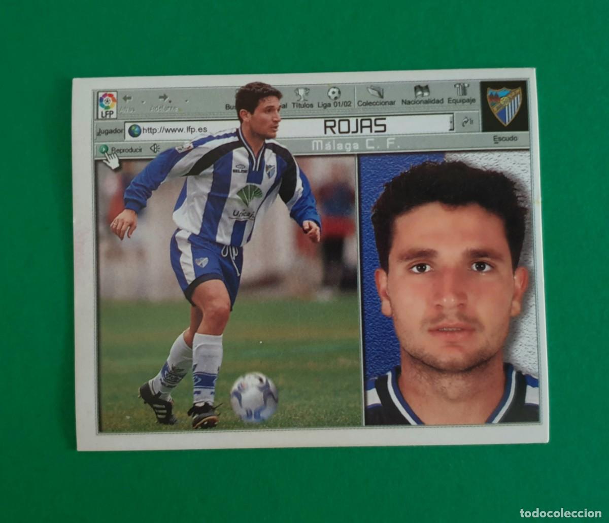 Cromos de f&uacute;tbol: ROJAS - M&Aacute;LAGA - EDICIONES ESTE 2001-02 - 01/02 - Foto 1