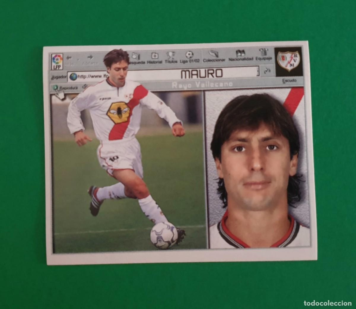 Cromos de f&uacute;tbol: MAURO - RAYO VALLECANO - EDICIONES ESTE 2001-02 - 01/02 - Foto 1
