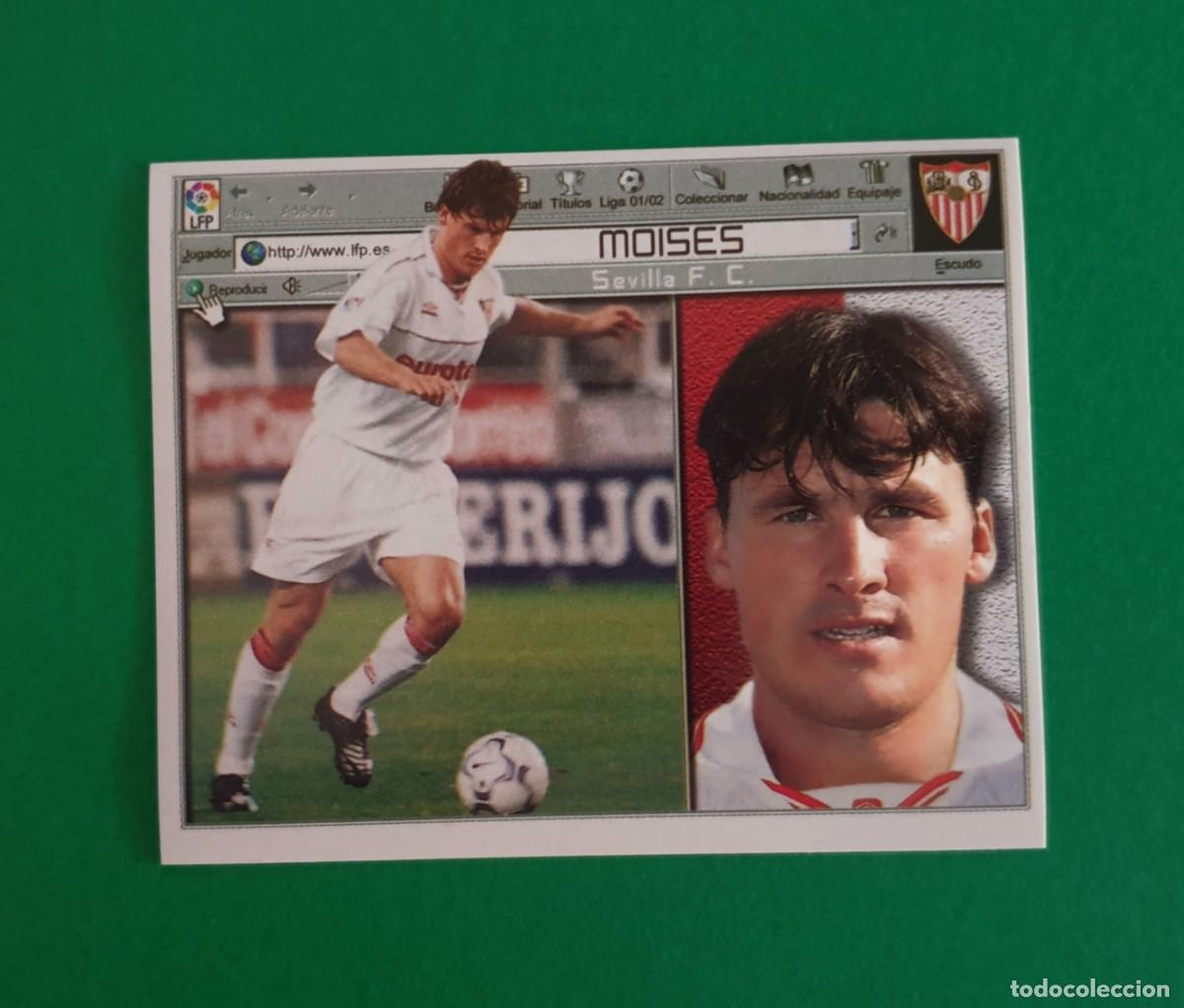 Cromos de f&uacute;tbol: MOIS&Eacute;S - SEVILLA - EDICIONES ESTE 2001-02 - 01/02 - Foto 1