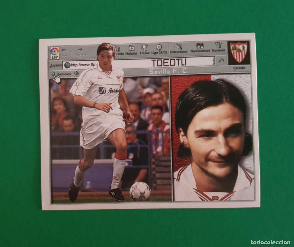 Fu&szlig;ball-Sticker: TOEDTLI - SEVILLA - EDICIONES ESTE 2001-02 - 01/02