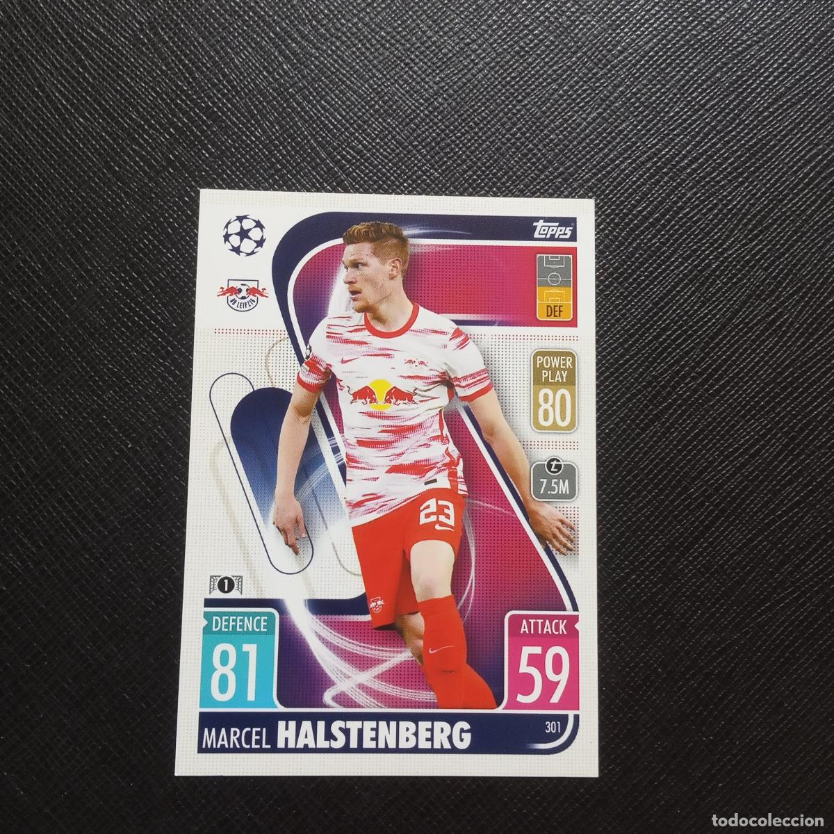 Figurine di Calcio: 301 HALSTENBERG RB LEIPZIG TOPPS MATCH ATTAX 2021 2022 FUTBOL 21 22 - (MD95/96-3) PG17