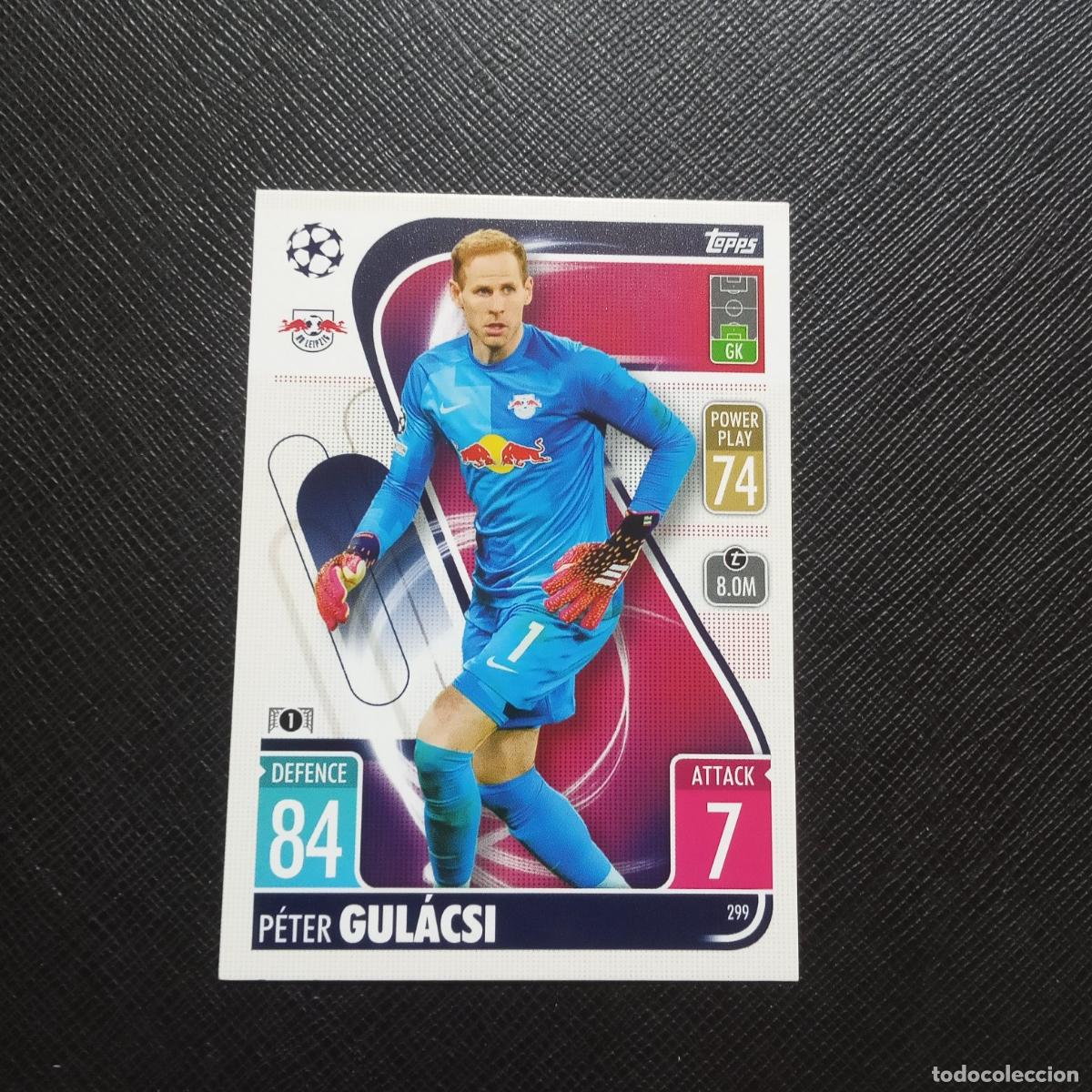 Figurine di Calcio: 299 GULACSI RB LEIPZIG TOPPS MATCH ATTAX 2021 2022 FUTBOL 21 22 - (MD95/96-3) PG18