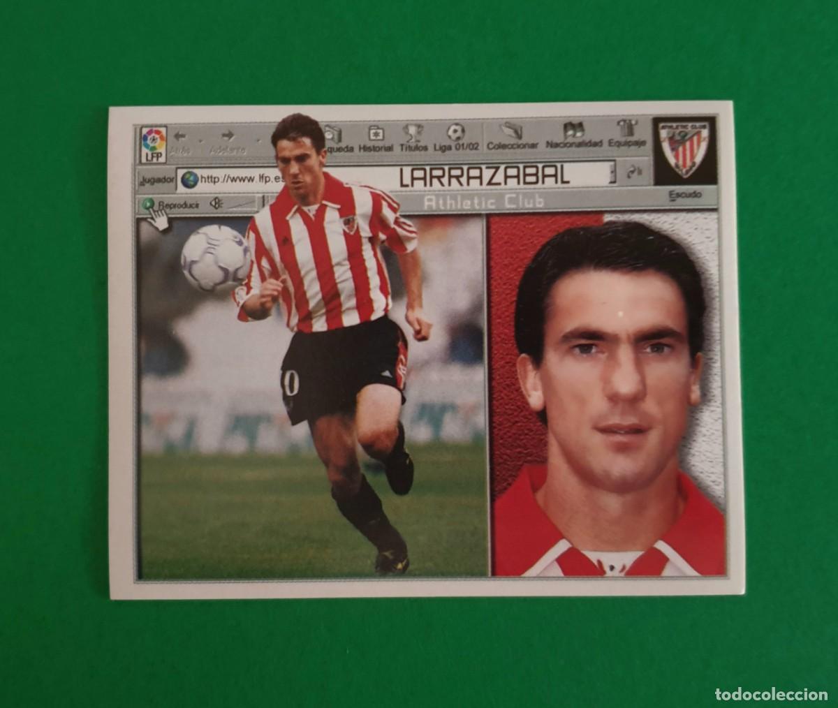Cromos de f&uacute;tbol: LARRAZ&Aacute;BAL - ATHLETIC BILBAO - EDICIONES ESTE 2001-02 - 01/02 - Foto 1