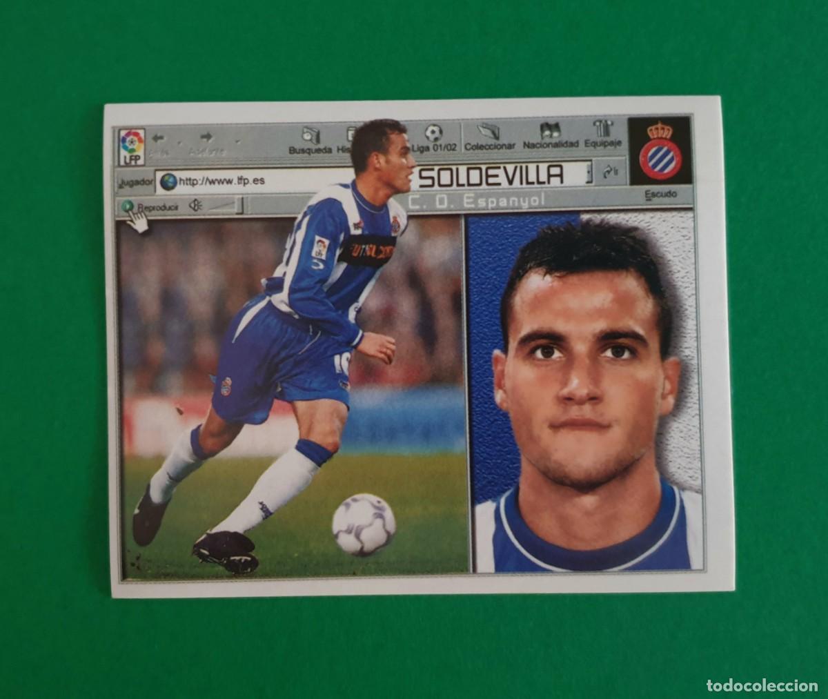 Cromos de f&uacute;tbol: SOLDEVILLA - ESPANYOL - EDICIONES ESTE 2001-02 - 01/02 - Foto 1