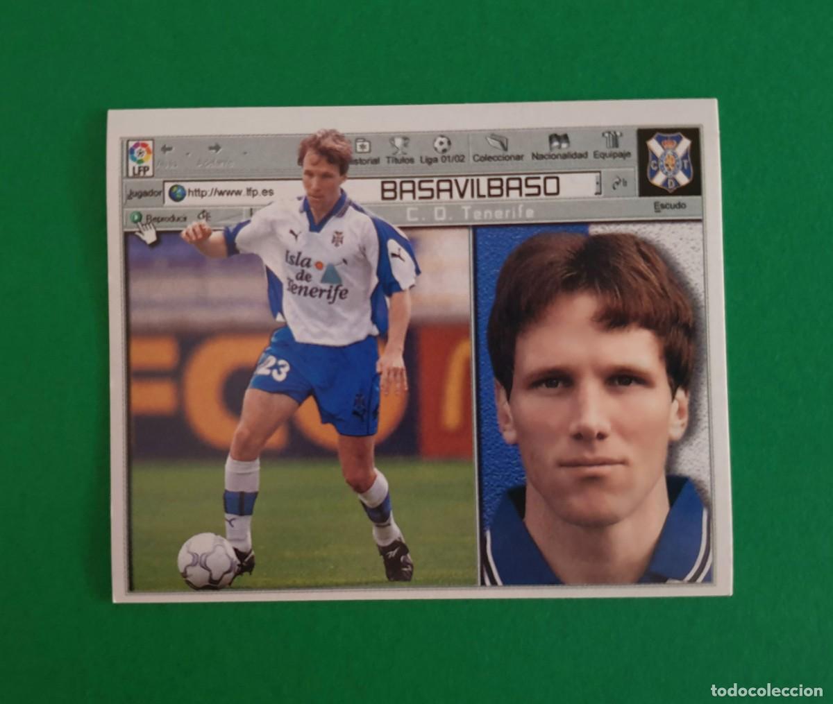 Cromos de f&uacute;tbol: BASAVILBASO - TENERIFE - EDICIONES ESTE 2001-02 - 01/02 - Foto 1