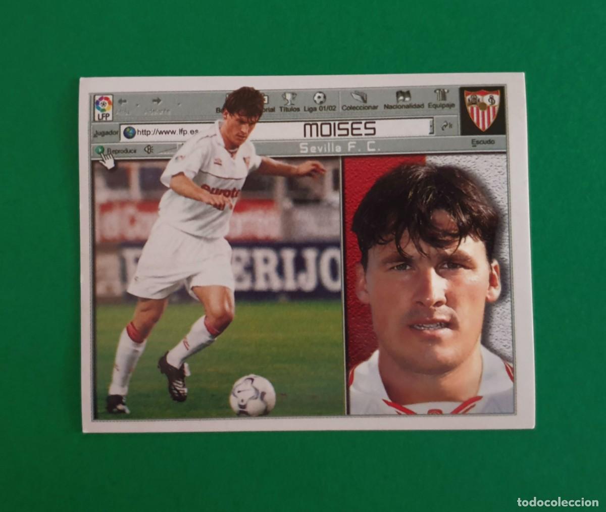 Cromos de f&uacute;tbol: MOIS&Eacute;S - SEVILLA - EDICIONES ESTE 2001-02 - 01/02 - Foto 1