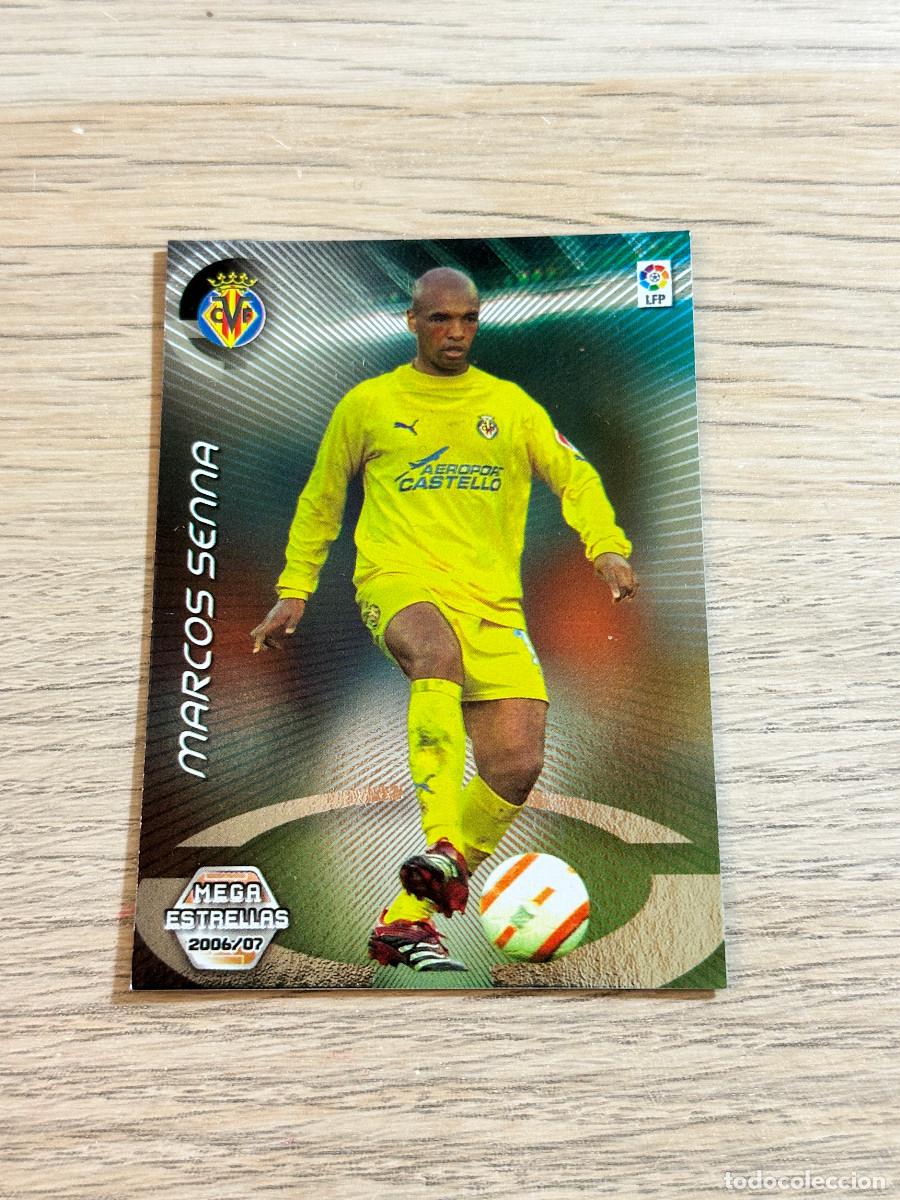 Figurine di Calcio: 372 MARCOS SENNA MEGA ESTRELLAS - VILLARREAL MEGACRACKS 2006 2007 LIGA PANINI LIGA MGK 06 07