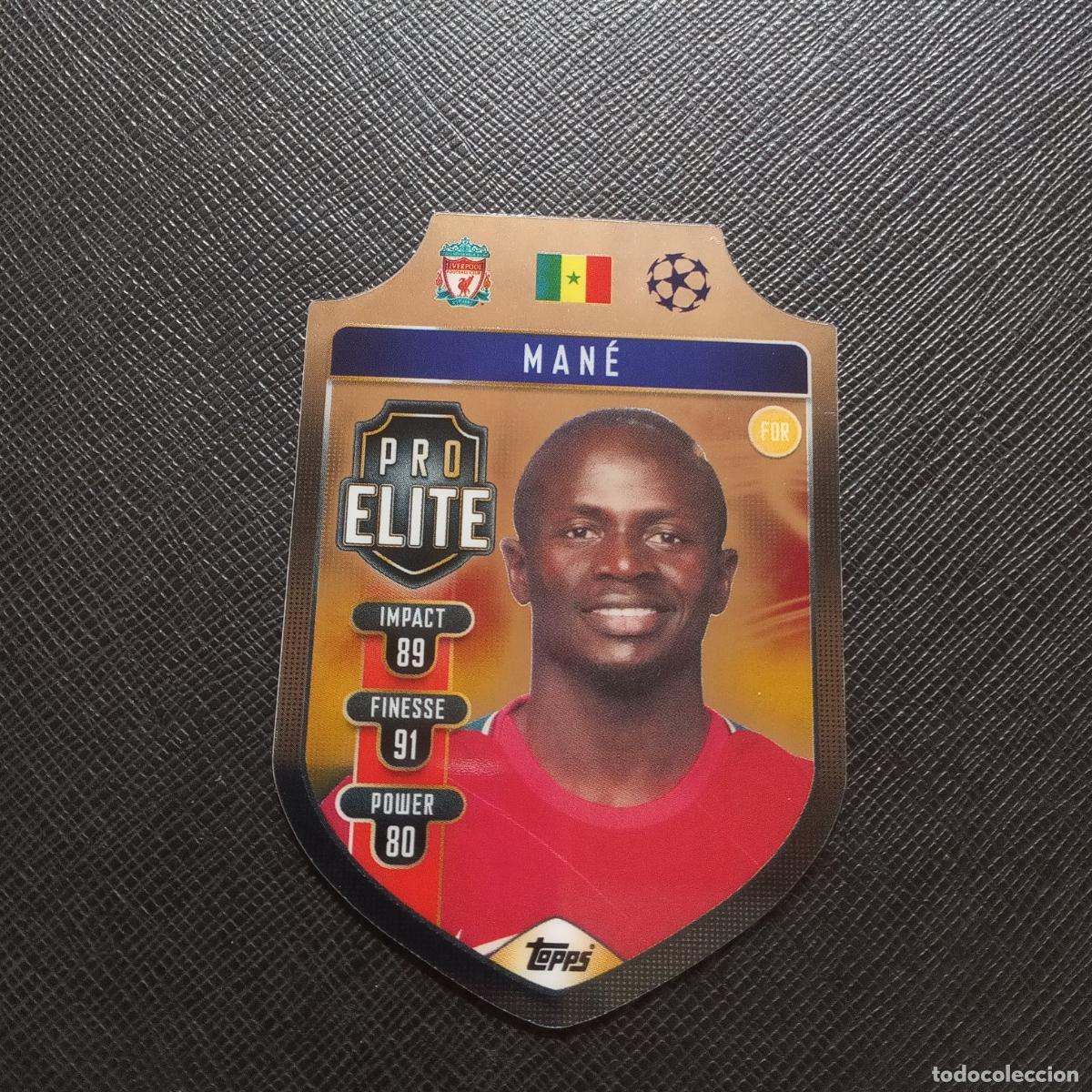 Figurine di Calcio: MANE LIVERPOOL TOPPS MATCH ATTAX 2021 2022 FUTBOL 21 22 - A127 PG154 ELITE