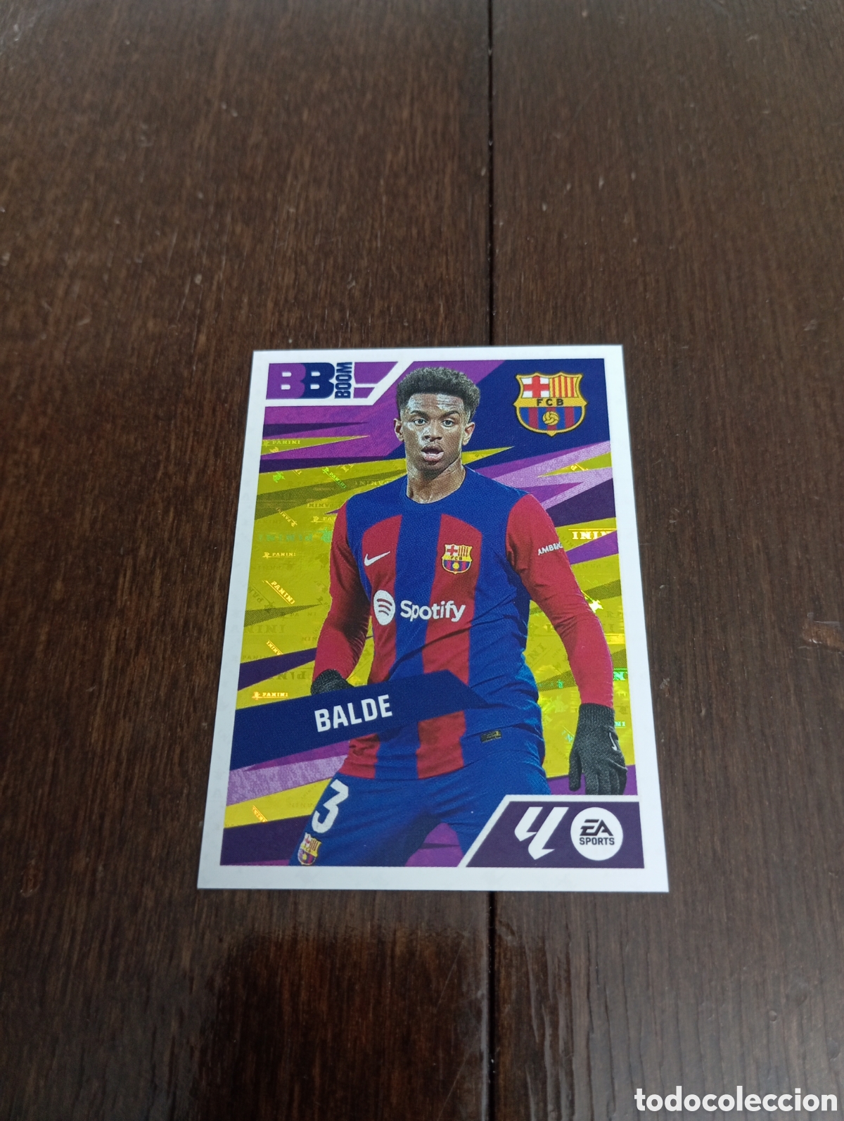 Cromos de f&uacute;tbol: 1 Baby Boom BALDE LIGA ESTE 24-25