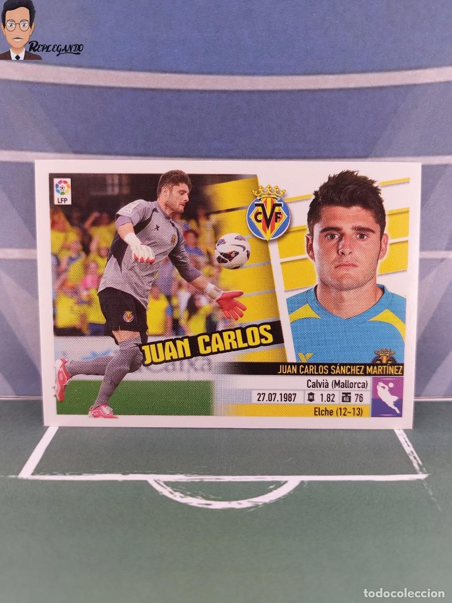 Football Stickers: JUAN CARLOS N&ordm; 1 (VILLARREAL) LIGA ESTE 2013 2014 PANINI CROMO 13 14 STICKER BBVA (SIN PEGAR)