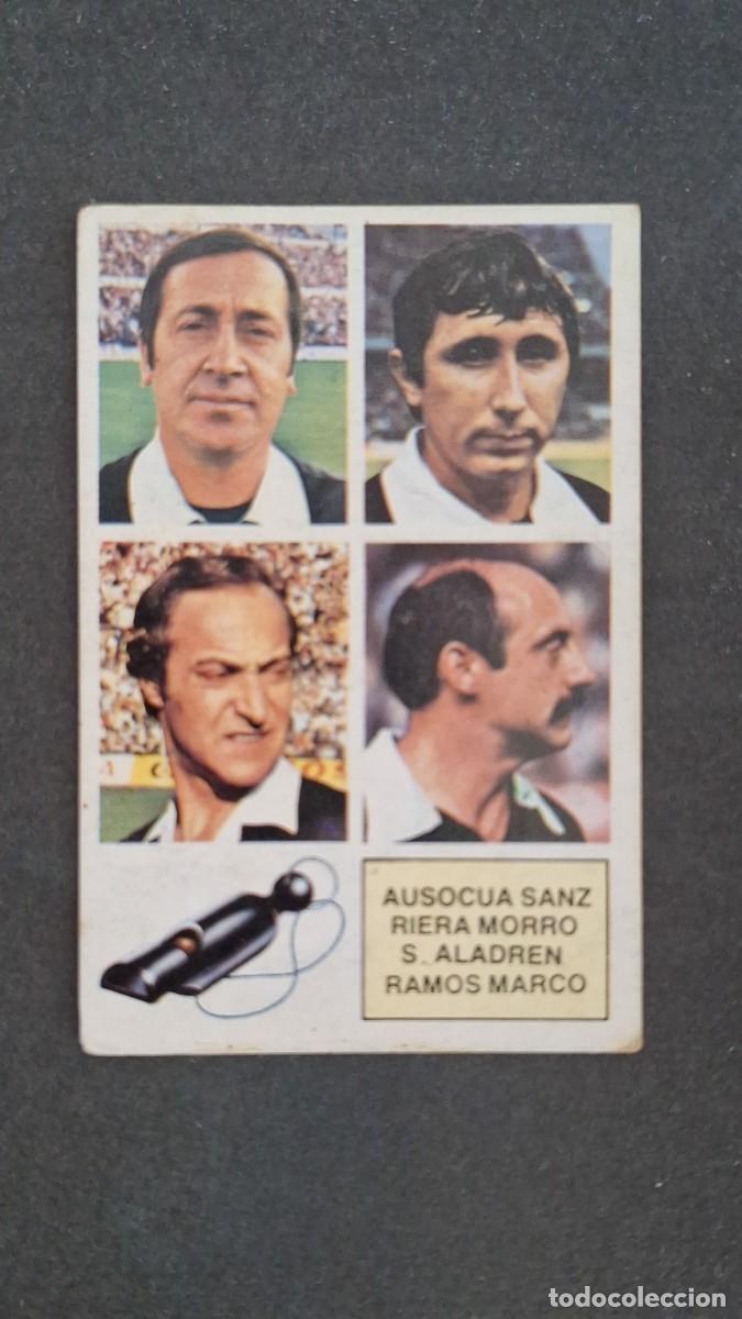 Cromos de Futebol: L4 AUSOCUA SANZ - RIERA MORRO - S. ALARDEN - RAMOS MARCO LIGA ESTE 1982 1983 DEPEGADO RECUPERADO