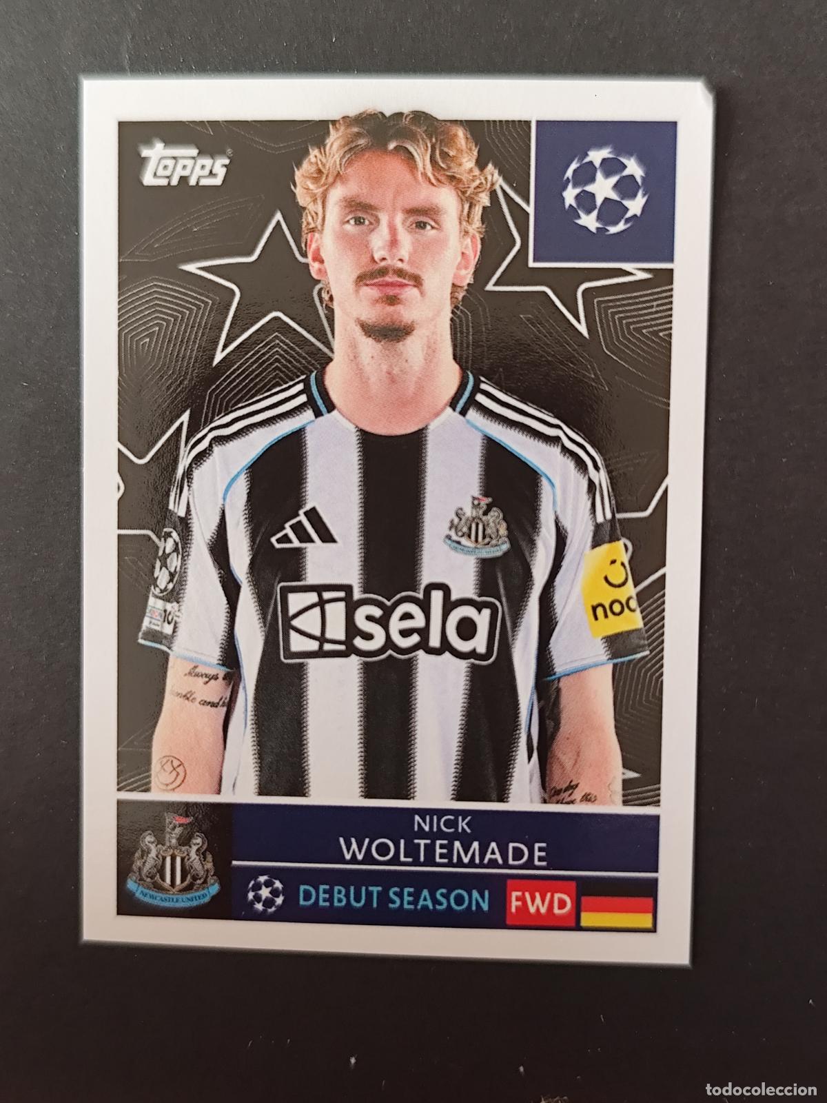 Cromos de Futebol: 325 NICK WOLTEMADE NEWCASTLE UNITED STICKER CHAMPIONS LEAGUE 2025 2026 25 26 TOPPS