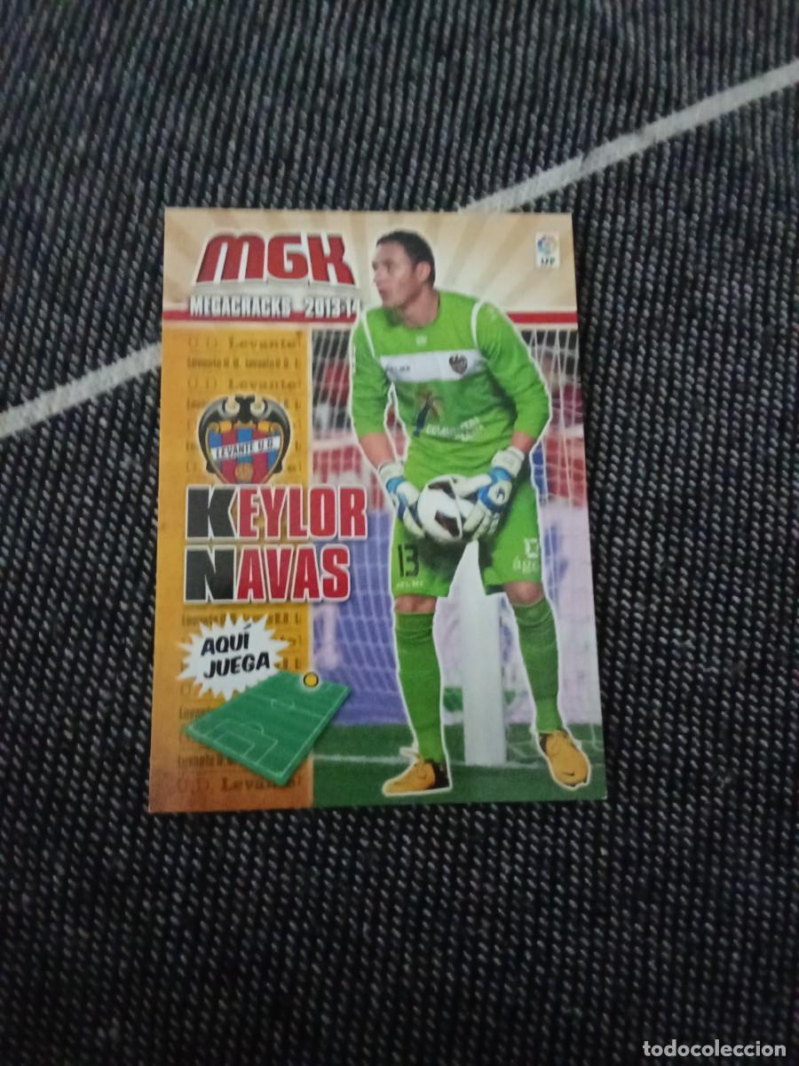 Cromos de Futebol: 182 Keylor navas levante megacracks 2013-14