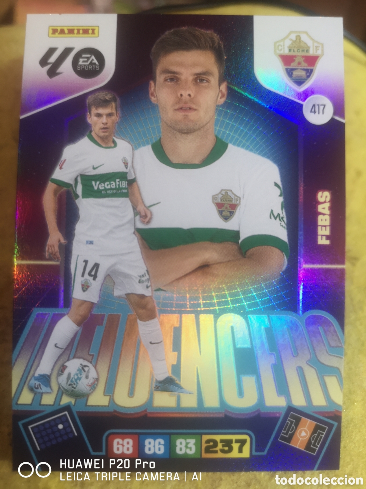 Fu&szlig;ball-Sticker: ADRENALYN XL 2025 - 26 / 25 - 26 - INFLUENCERS 417 FEBAS - ELCHE
