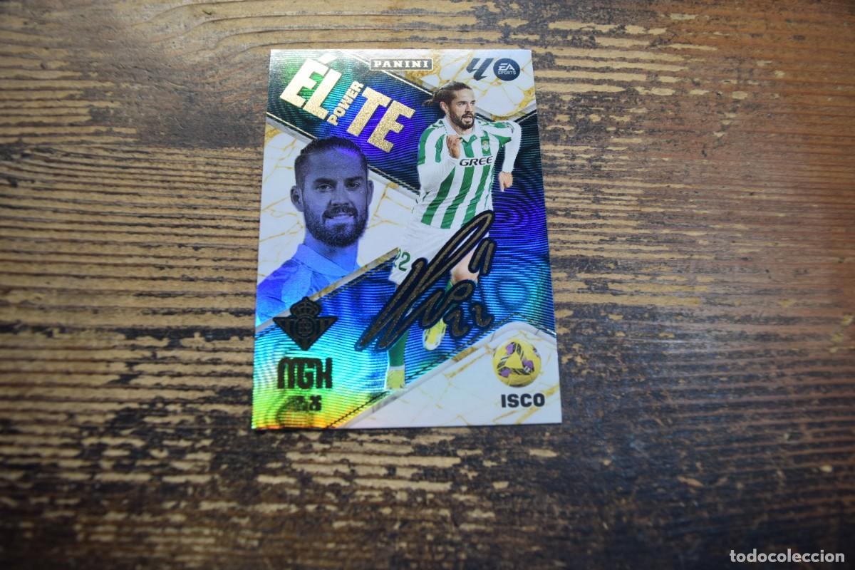 Cromos de F&uacute;tbol: Liga 2025-26, MGK, Isco, Betis, Elite firma