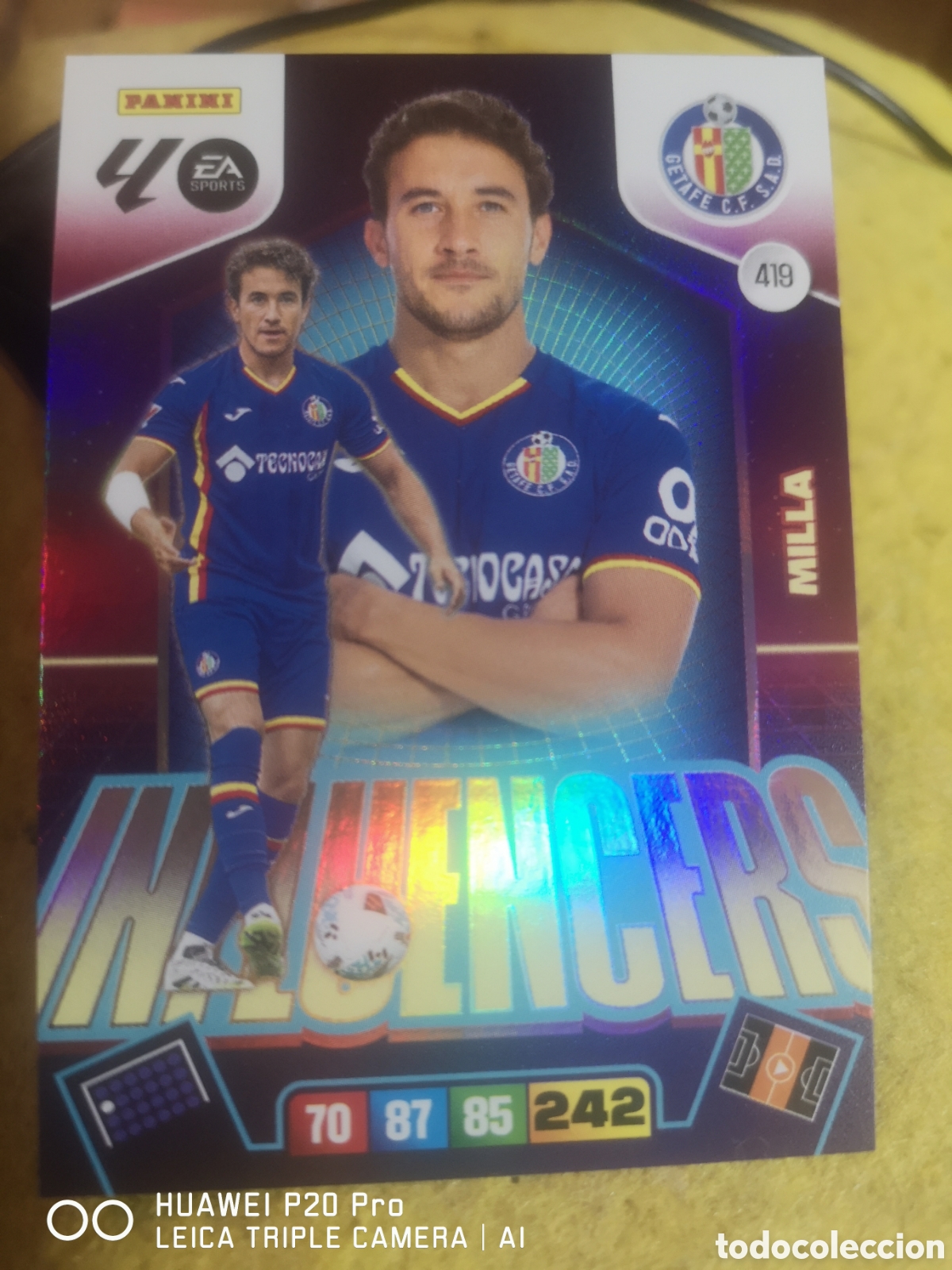 Fu&szlig;ball-Sticker: ADRENALYN XL 2025 - 26 / 25 - 26 - INFLUENCERS 419 MILLA - GETAFE