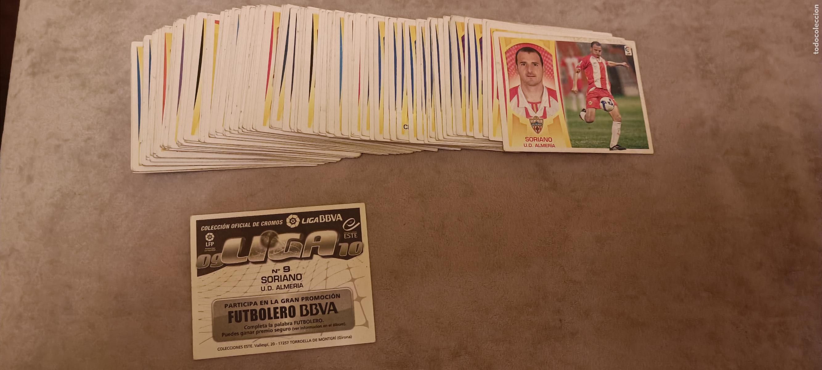 Cromos de F&uacute;tbol: 100 CROMOS EDICIONES ESTE PANINI TEMPORADA 2009 2010 - 09-10 OFERTA