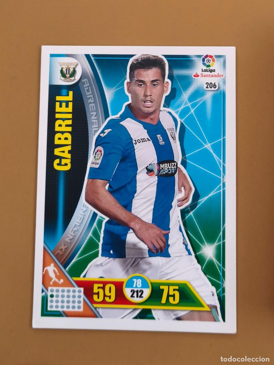 Cromos de f&uacute;tbol: gabriel, 2016 17 adrenalyn - Foto 1