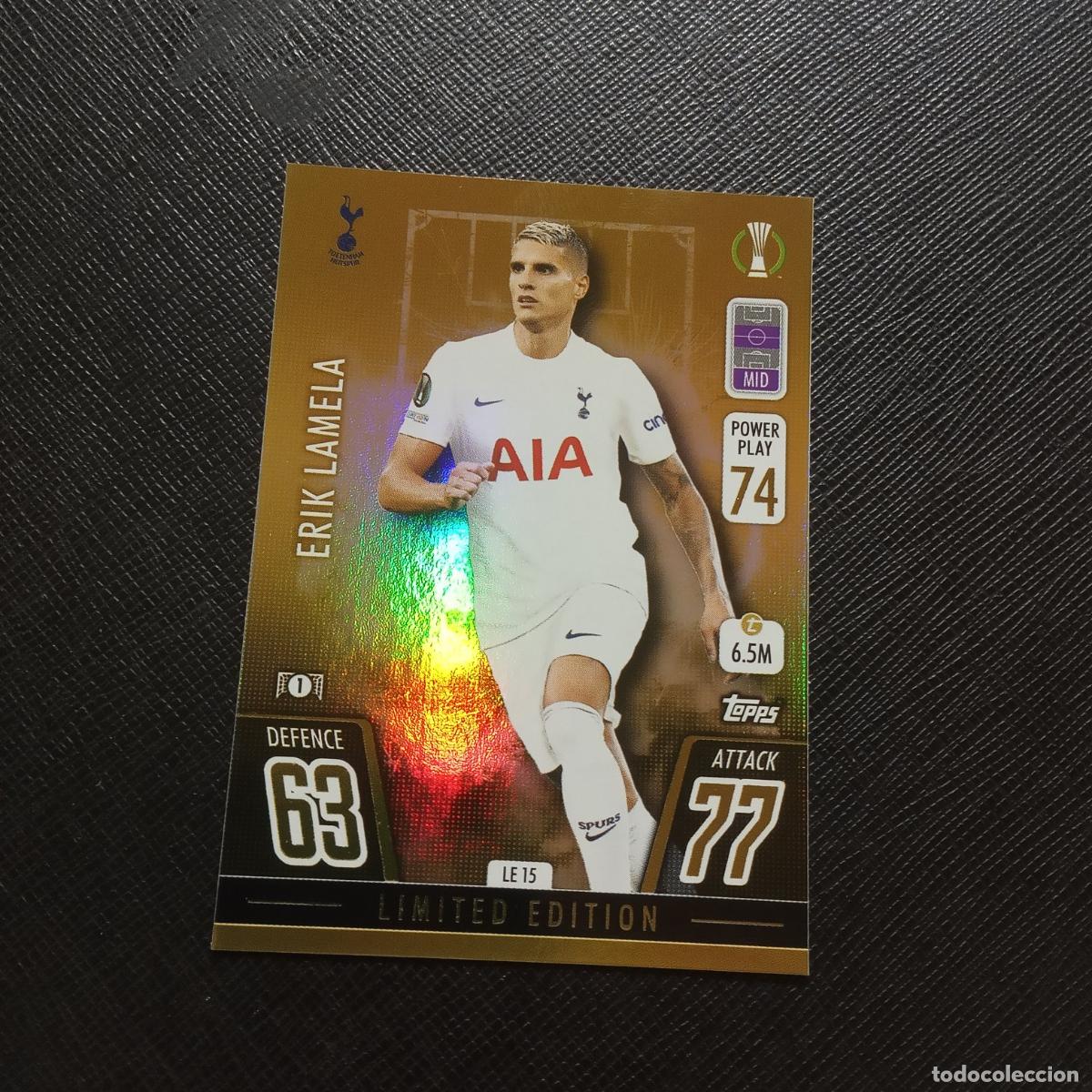 Cromos de f&uacute;tbol: LAMELA TOTTENHAM TOPPS MATCH ATTAX 2021 2022 FUTBOL 21 22 - A127 PG352 LIMITED EDITION