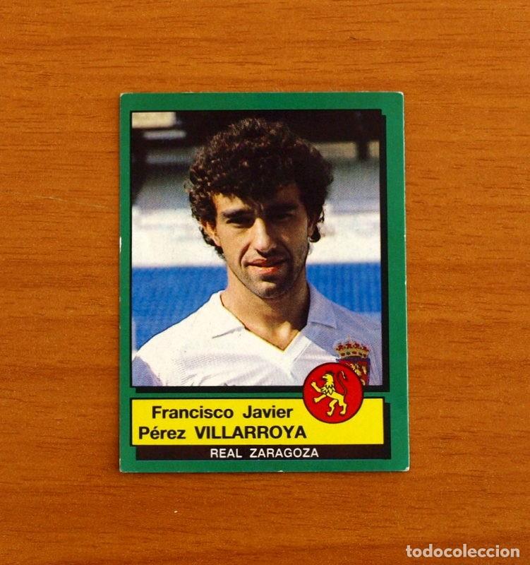 Cromos de F&uacute;tbol: Real Zaragoza - 355 Villarroya - F&uacute;tbol 90 Panini 1989-1990, 89-90 - Nunca Pegado