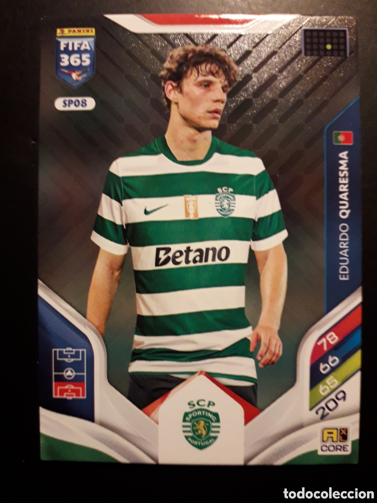 Cromos de f&uacute;tbol: QUARESMA SPORTING DE PORTUGAL SP08 B&Aacute;SICA ADRENALYN XL FIFA 365 2026 PEDIDO M&Iacute;NIMO 3&euro;