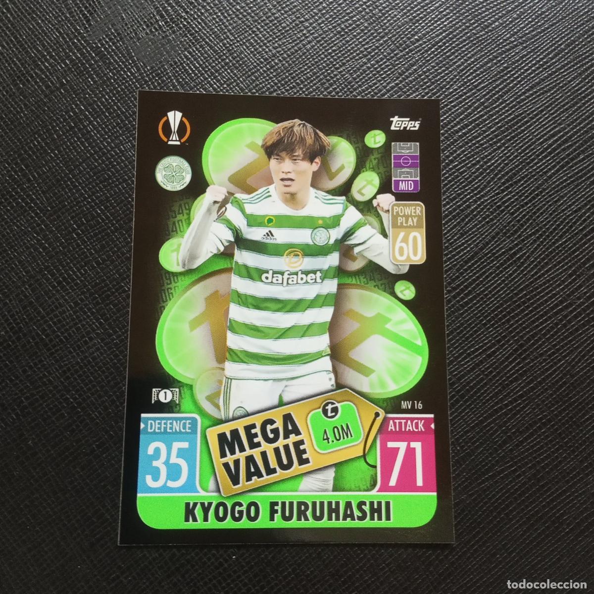 Fu&szlig;ball-Sticker: FURUHASHI CELTIC TOPPS MATCH ATTAX 2021 2022 FUTBOL 21 22 - A127 PG406 MEGA VALUE