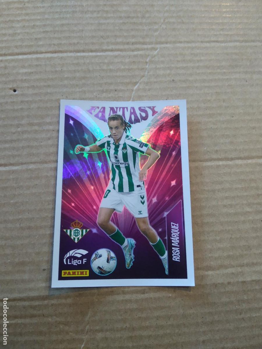 Cromos de F&uacute;tbol: 342 ROSA MARQUEZ BETIS FANTASY CROMO PANINI LIGA F 24-25 FUTBOL FEMENINO 2024-2025