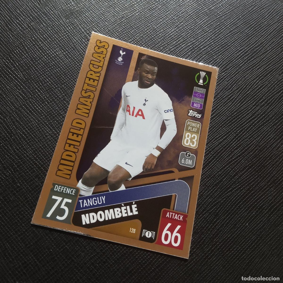 Figurine di Calcio: 128 NDOMBELE TOTTENHAM TOPPS MATCH ATTAX 2021 2022 FUTBOL 21 22 - A127 PG505