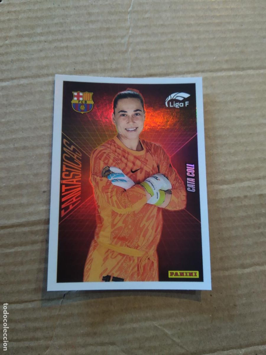 Fu&szlig;ball-Sticker: 346 CATA COLL BARCELONA BAR&Ccedil;A CROMO PANINI LIGA F 24-25 FUTBOL FEMENINO 2024-2025