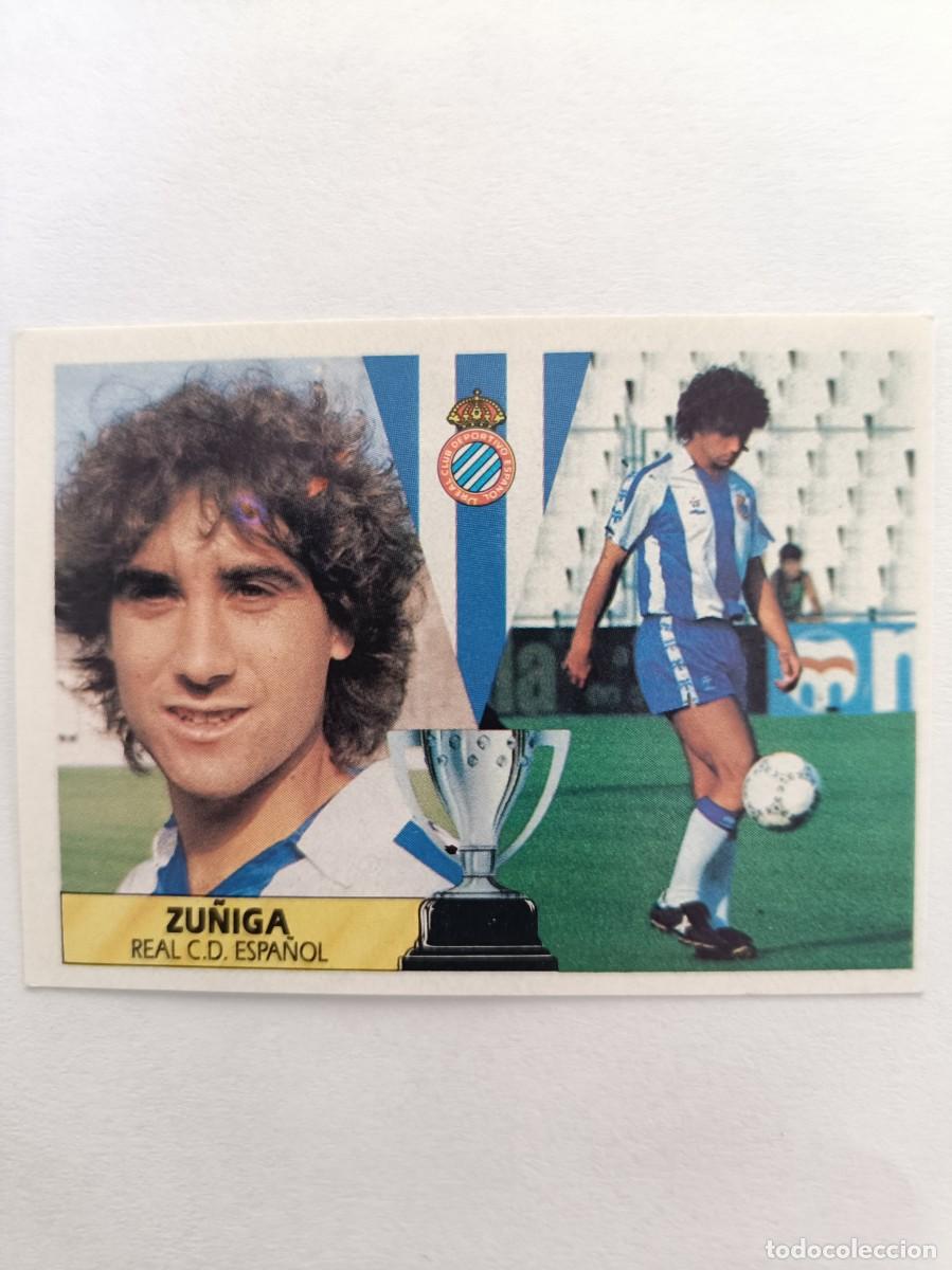 Fu&szlig;ball-Sticker: ZU&Ntilde;IGA R.C.D. ESPA&Ntilde;OL LIGA 87/88 ESTE