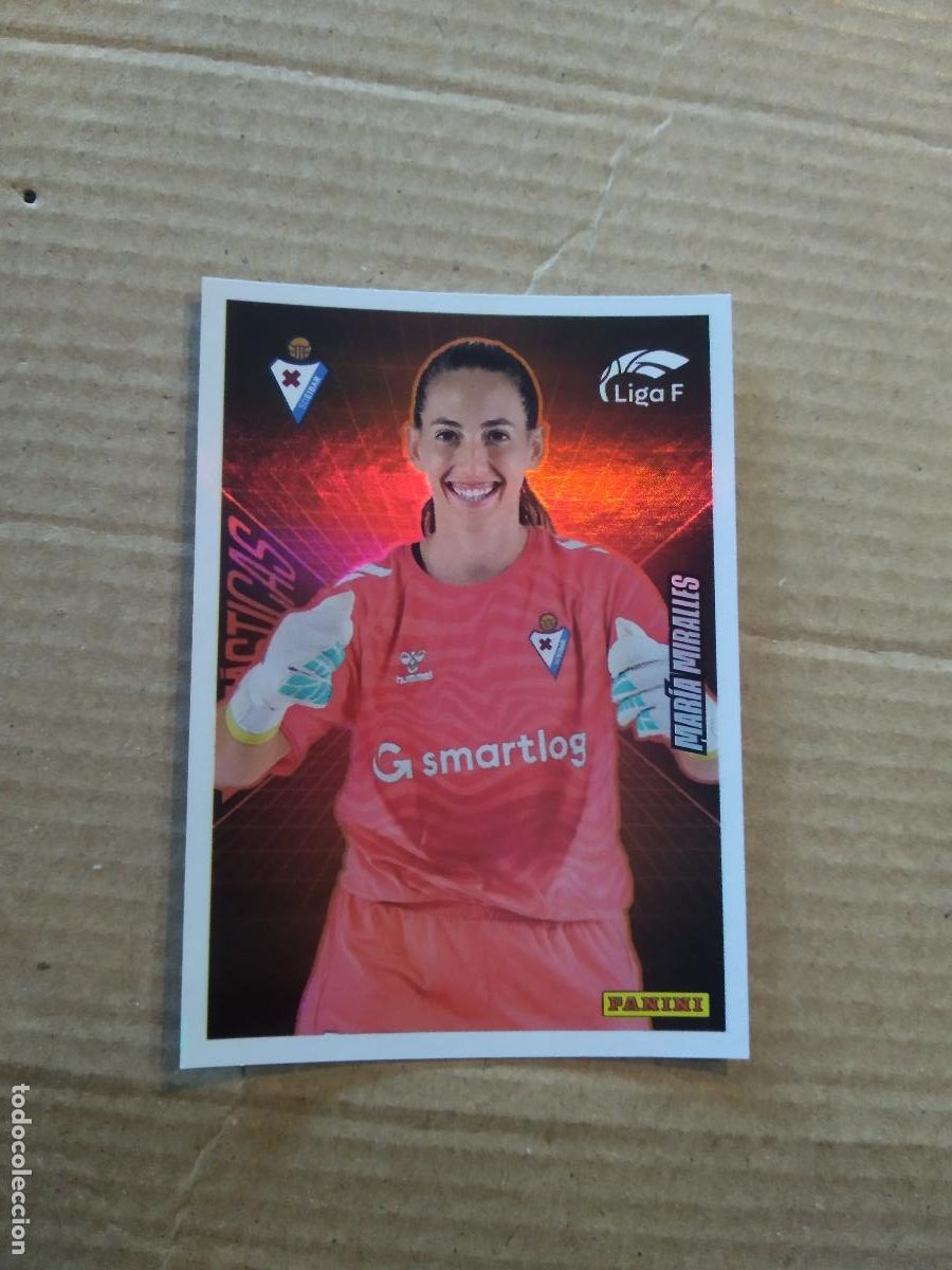 Figurine di Calcio: 351 MARIA MIRALLES EIBAR CROMO PANINI LIGA F 24-25 FUTBOL FEMENINO 2024-2025