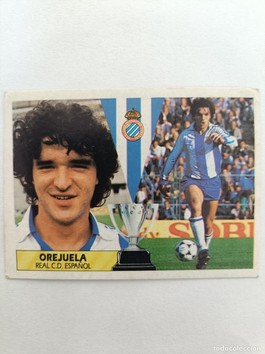 Figurine di Calcio: OREJUELA R.C.D. ESPA&Ntilde;OL LIGA 87/88 ESTE
