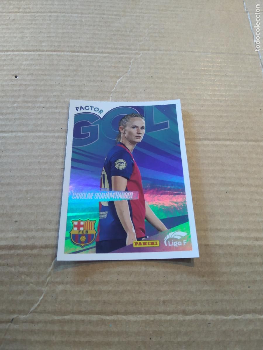 Fu&szlig;ball-Sticker: 359 CAROLINE GRAHAM HANSEN BARCELONA BAR&Ccedil;A CROMO PANINI LIGA F 24-25 FUTBOL FEMENINO 2024-2025