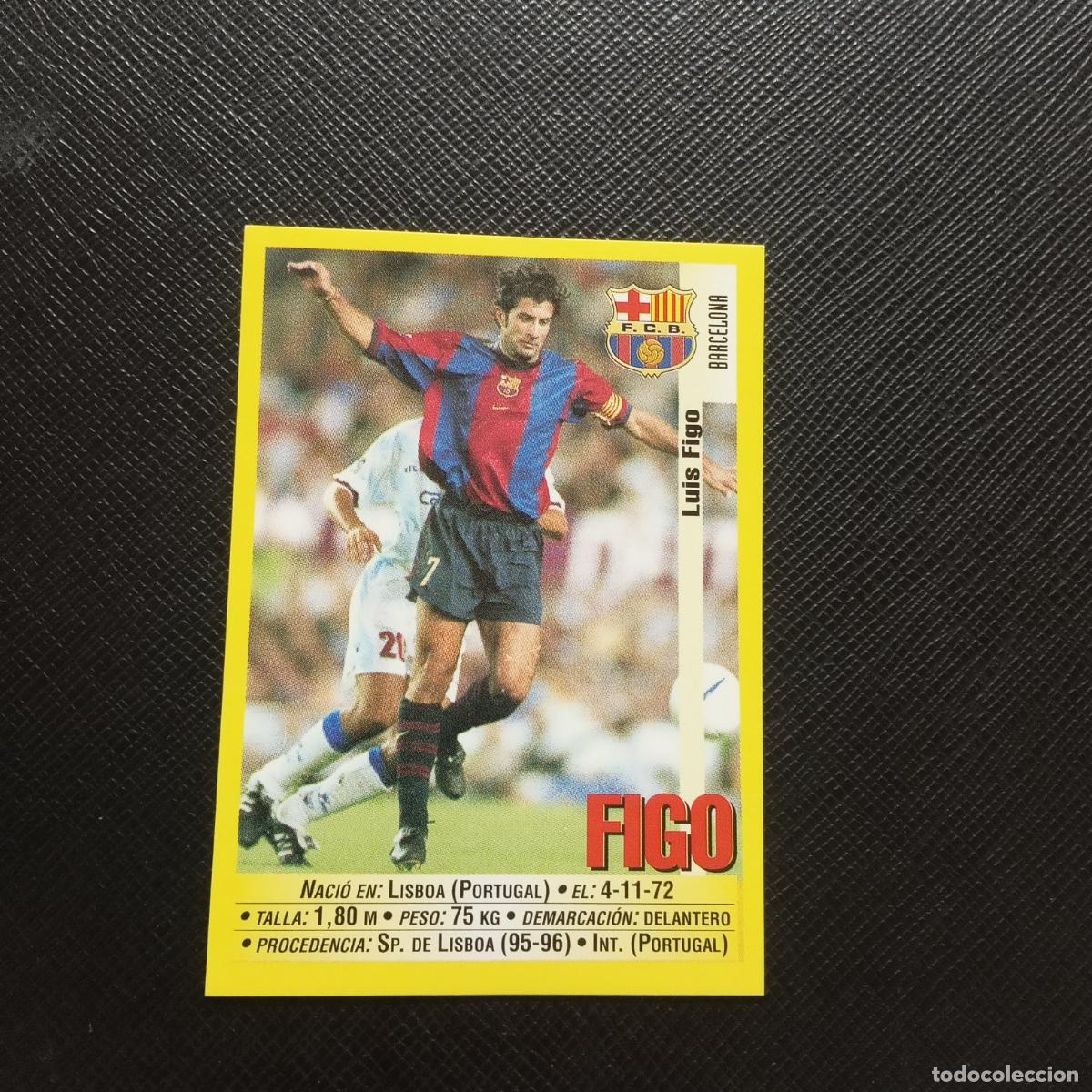 Football Stickers: 14 FIGO BARCELONA PANINI 1999 2000 CROMO FUTBOL LIGA 99 00 - SIN PEGAR - A112 PG28