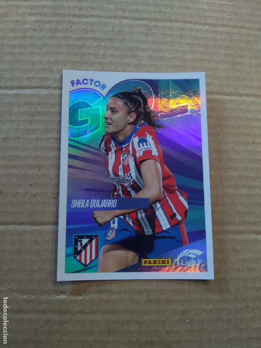 Fu&szlig;ball-Sticker: 370 SHEILA GUIJARRO ATLETICO DE MADRID CROMO PANINI LIGA F 24-25 FUTBOL FEMENINO 2024-2025