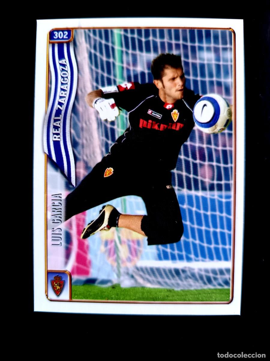 Cromos de F&uacute;tbol: 302 LUIS GARC&Iacute;A - REAL ZARAGOZA - MUNDICROMO 2005
