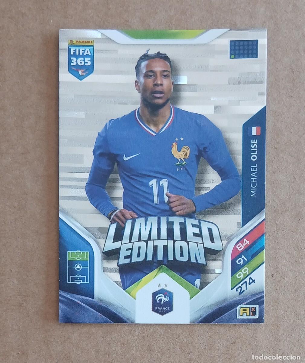 Figurine di Calcio: CROMO DE MICHAEL OLISE FRANCIA LIMITED EDITION ADRENALYN XL FIFA 365 2025-2026. Nuevo.