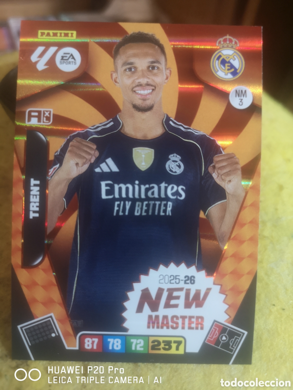 Fu&szlig;ball-Sticker: ADRENALYN XL 2025 2026 / 25 26 NEW MASTER 3 TRENT - REAL MADRID