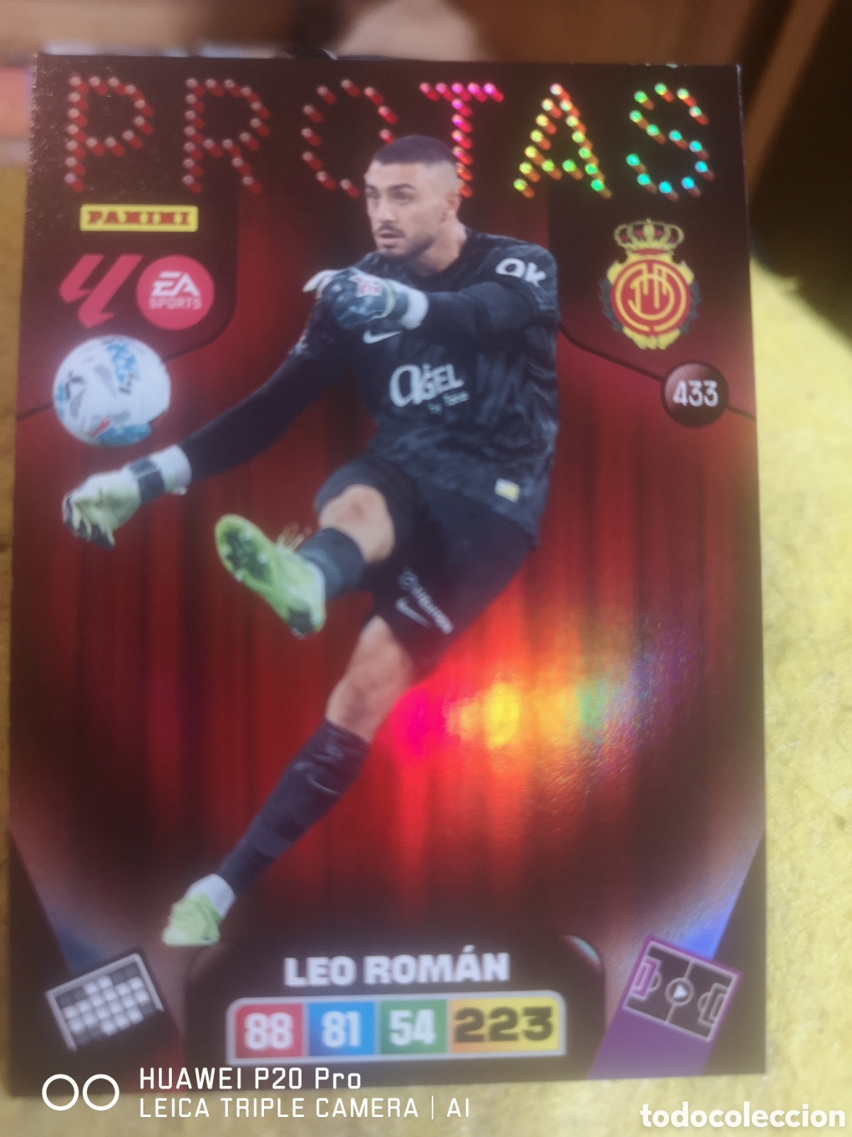 Fu&szlig;ball-Sticker: ADRENALYN XL 2025 - 26 / 25 - 26 - PROTAS 433 - LEO ROMAN - MALLORCA