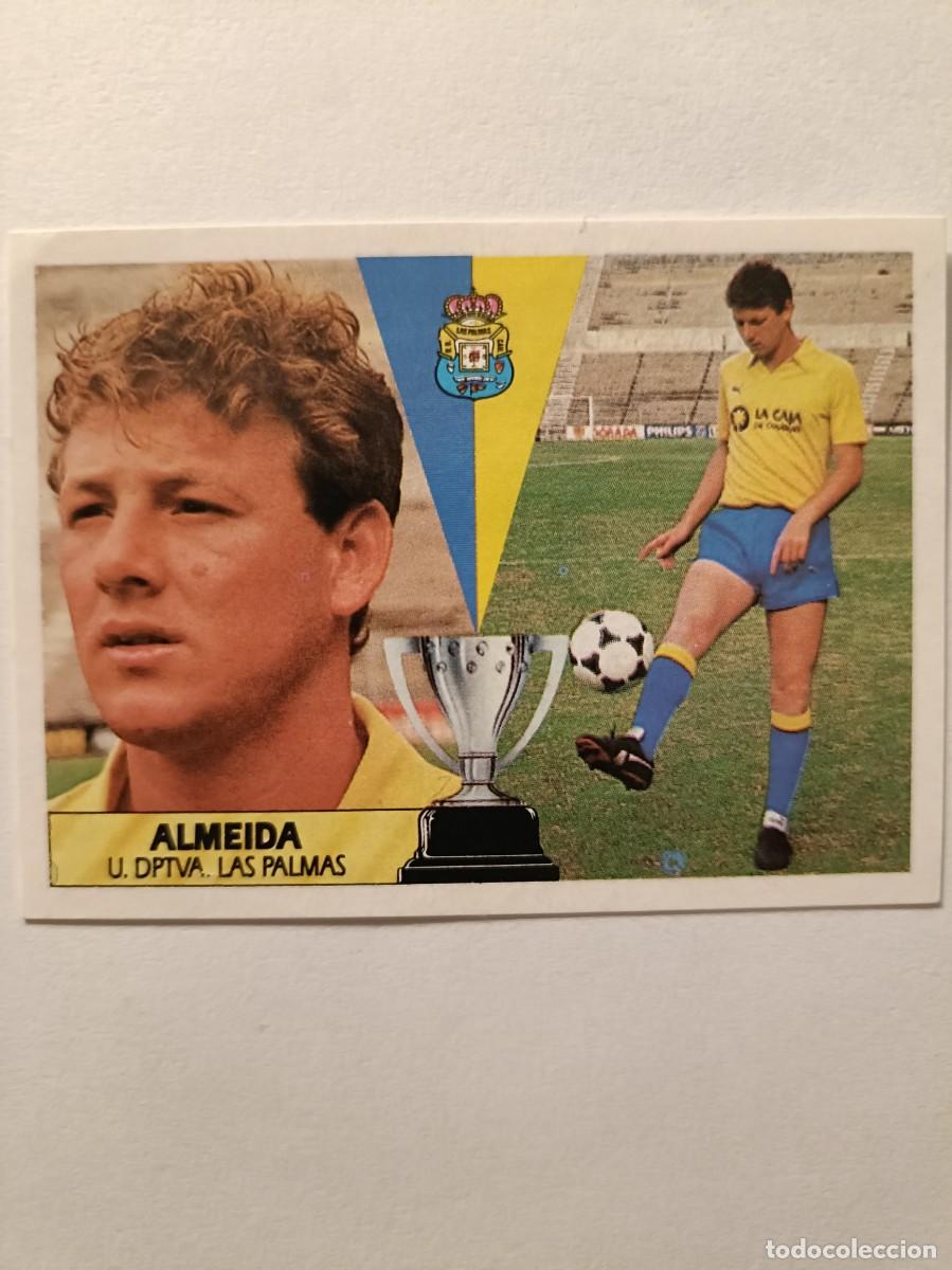 Figurine di Calcio: ALMEIDA U.D. LAS PALMAS LIGA 87/88 ESTE